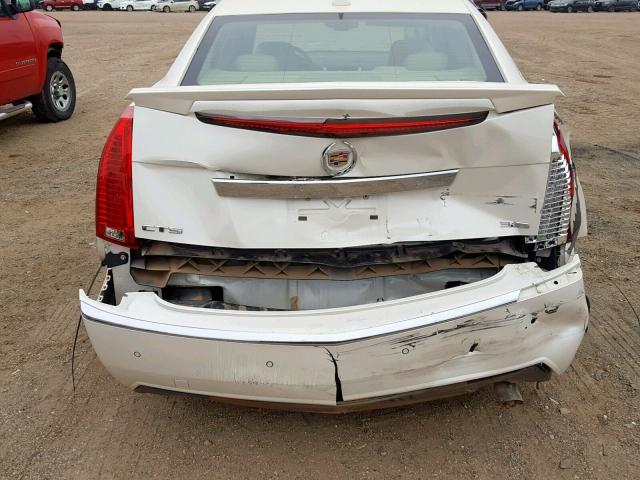 1G6DP5E38C0154797 - 2012 CADILLAC CTS PREMIU WHITE photo 9