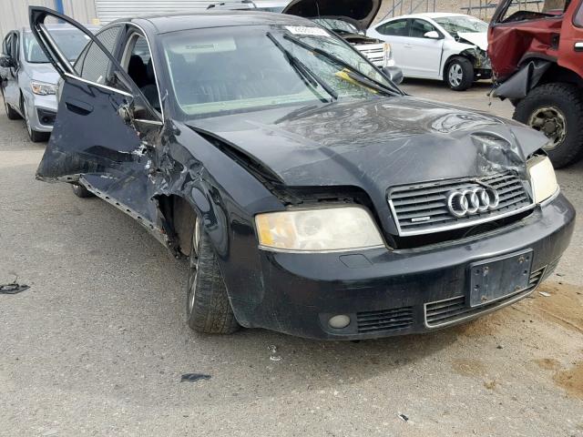 WAUCD64B54N087707 - 2004 AUDI A6 S-LINE BLACK photo 1