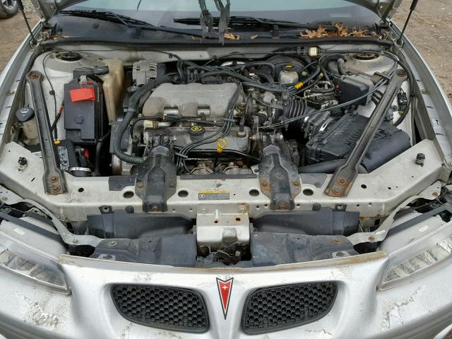 1G2WK52J42F271848 - 2002 PONTIAC GRAND PRIX SILVER photo 7