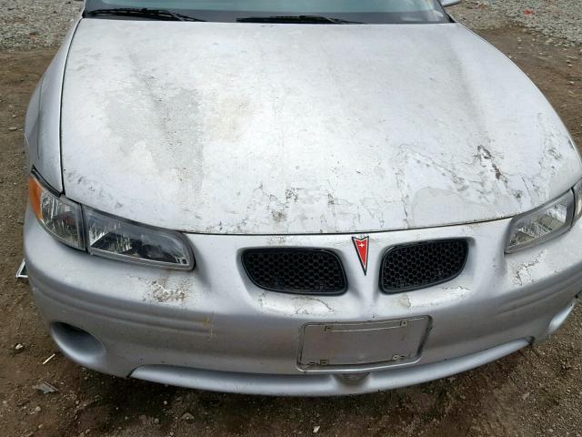 1G2WK52J42F271848 - 2002 PONTIAC GRAND PRIX SILVER photo 9