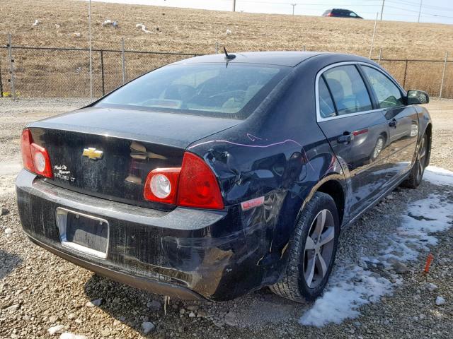 1G1ZC5E1XBF286817 - 2011 CHEVROLET MALIBU 1LT შავი ფოტო 4