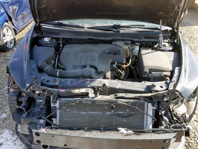 1G1ZC5E1XBF286817 - 2011 CHEVROLET MALIBU 1LT შავი ფოტო 7