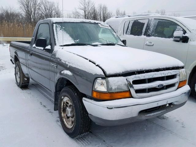 1FTYR10VXXPA80810 - 1999 FORD RANGER GRAY photo 1