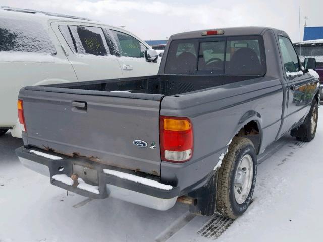 1FTYR10VXXPA80810 - 1999 FORD RANGER GRAY photo 4