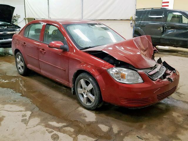 1G1AD5F50A7118396 - 2010 CHEVROLET COBALT 1LT RED photo 1