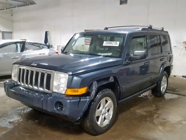 1J8HG48K17C685901 - 2007 JEEP COMMANDER 黑色 照片 2
