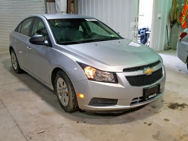 1G1PC5SH4C7279074 - 2012 CHEVROLET CRUZE LS SILVER photo 1