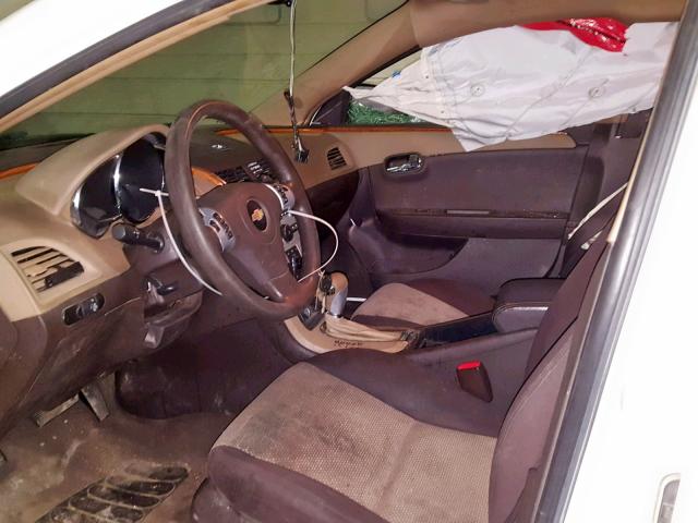 1G1ZH57B894248659 - 2009 CHEVROLET MALIBU 1LT 白色 照片 5