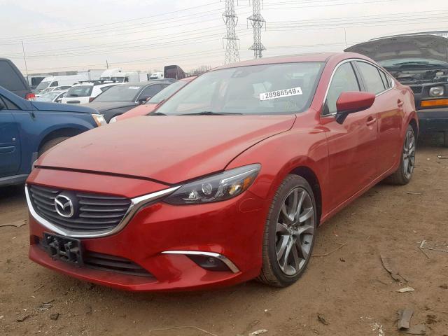 JM1GJ1W52G1434106 - 2016 MAZDA 6 GRAND TO RED photo 2