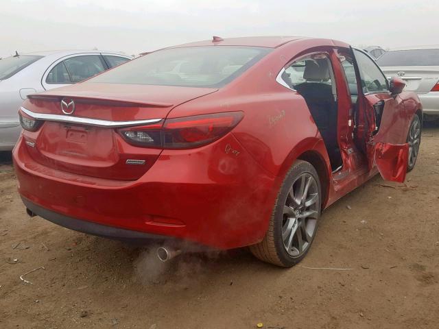 JM1GJ1W52G1434106 - 2016 MAZDA 6 GRAND TO RED photo 4