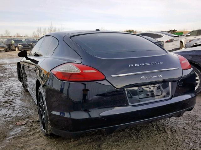 WP0AB2A78AL063241 - 2010 PORSCHE PANAMERA S BLACK photo 3