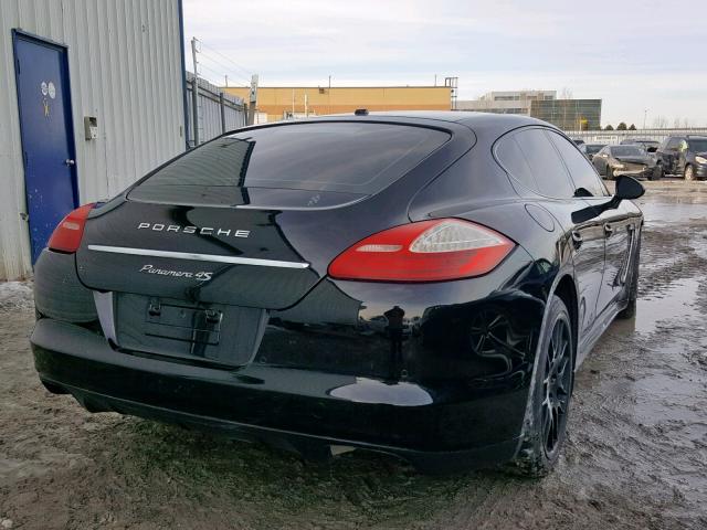 WP0AB2A78AL063241 - 2010 PORSCHE PANAMERA S BLACK photo 4