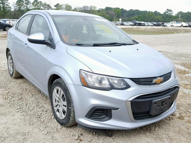 1G1JB5SHXH4149771 - 2017 CHEVROLET SONIC LS BLUE photo 1