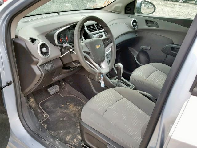 1G1JB5SHXH4149771 - 2017 CHEVROLET SONIC LS BLUE photo 9