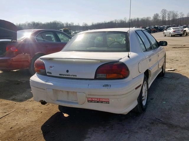 1G2NE52T3VC863803 - 1997 PONTIAC GRAND AM S WHITE photo 4