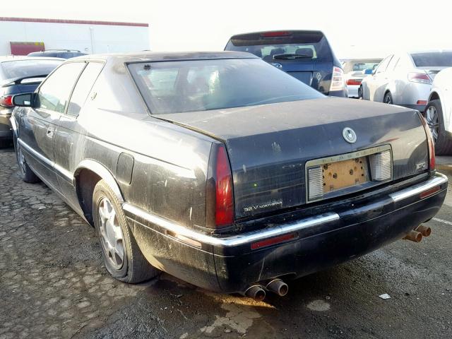 1G6ET1292WU612557 - 1998 CADILLAC ELDORADO T BLACK photo 3