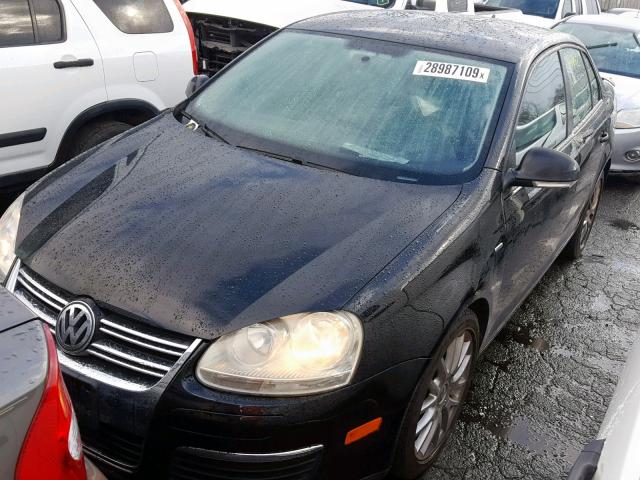 3VWRA71K18M160536 - 2008 VOLKSWAGEN JETTA WOLF BLACK photo 2