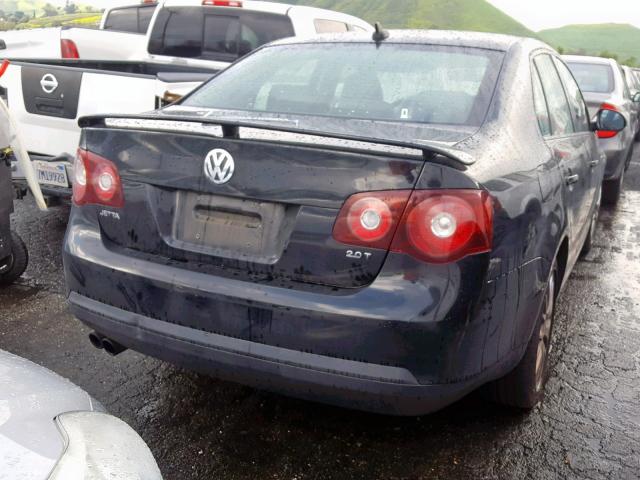 3VWRA71K18M160536 - 2008 VOLKSWAGEN JETTA WOLF BLACK photo 4