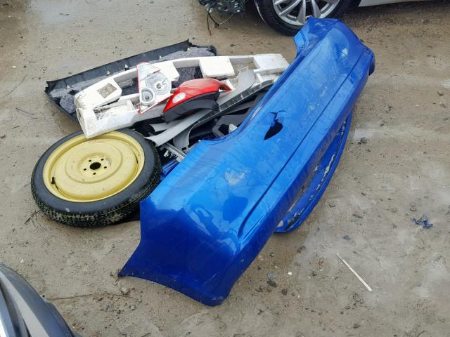 JTKDE167160130433 - 2006 TOYOTA SCION TC ლურჯი ფოტო 9