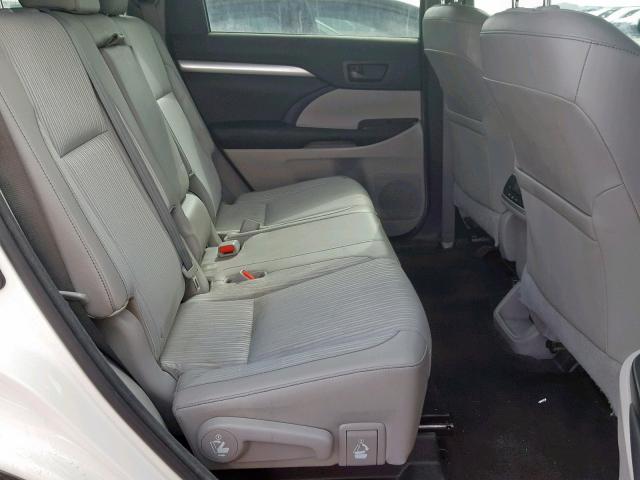 5TDBKRFH1ES029211 - 2014 TOYOTA HIGHLANDER თეთრი ფოტო 6