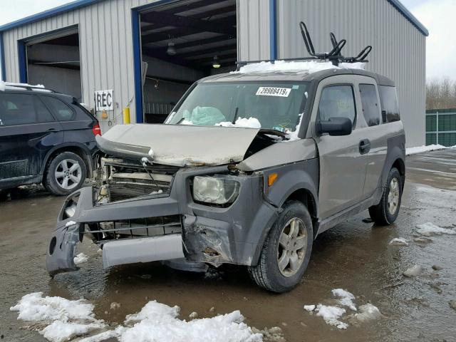 5J6YH28543L018165 - 2003 HONDA ELEMENT EX GOLD photo 2