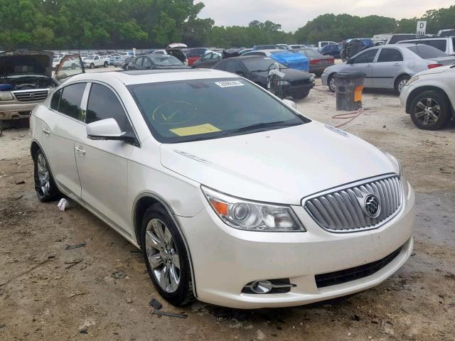 1G4GE5ED5BF254520 - 2011 BUICK LACROSSE C WHITE photo 1