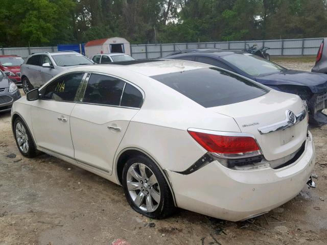 1G4GE5ED5BF254520 - 2011 BUICK LACROSSE C WHITE photo 3