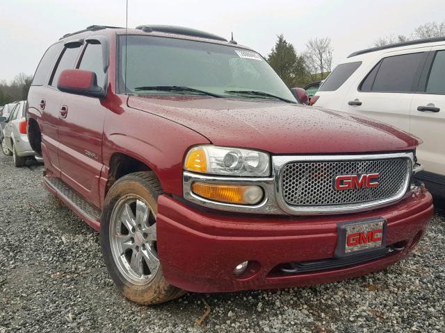 1GKEK63UX5J107399 - 2005 GMC YUKON DENA BURGUNDY photo 1