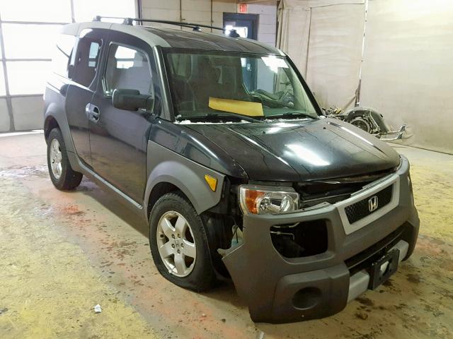 5J6YH28573L007905 - 2003 HONDA ELEMENT EX BLACK photo 1