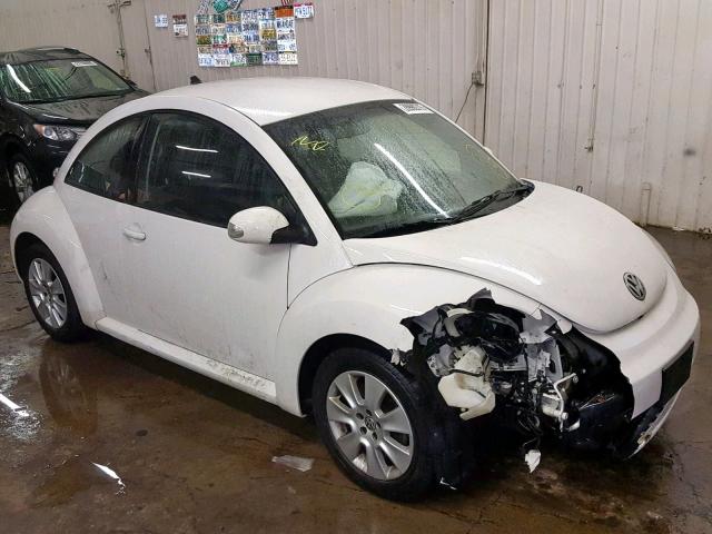 3VWPW31C79M513695 - 2009 VOLKSWAGEN NEW BEETLE თეთრი ფოტო 1