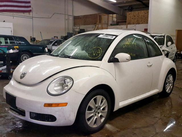 3VWPW31C79M513695 - 2009 VOLKSWAGEN NEW BEETLE თეთრი ფოტო 2