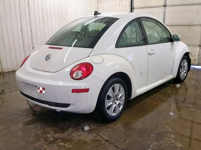 3VWPW31C79M513695 - 2009 VOLKSWAGEN NEW BEETLE თეთრი ფოტო 4