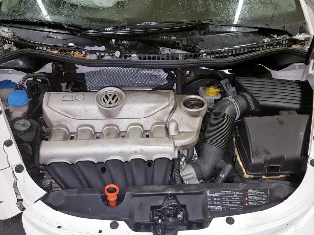 3VWPW31C79M513695 - 2009 VOLKSWAGEN NEW BEETLE თეთრი ფოტო 7