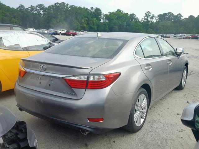 JTHBK1GG5F2167896 - 2015 LEXUS ES 350 GRAY photo 4