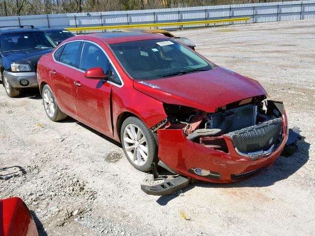 1G4PR5SK7C4193577 - 2012 BUICK VERANO CON BURGUNDY photo 1