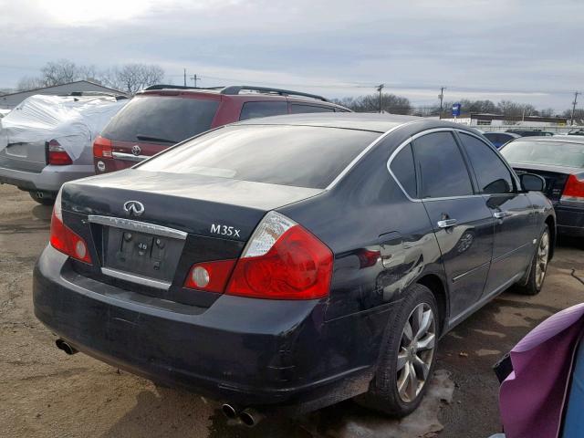 JNKAY01F77M456787 - 2007 INFINITI M35 BASE BLACK photo 4