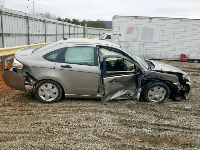 1FAHP34N08W236460 - 2008 FORD FOCUS S/SE GRAY photo 9