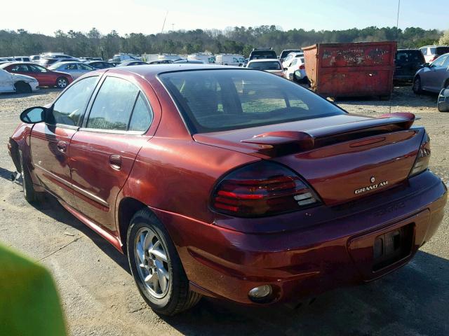 1G2NF52EX3M574276 - 2003 PONTIAC GRAND AM S BURGUNDY photo 3