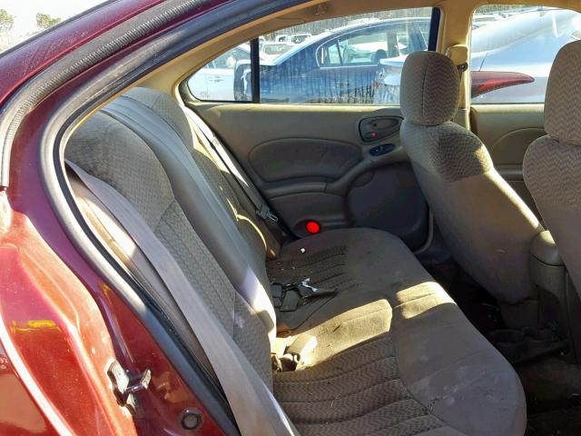 1G2NF52EX3M574276 - 2003 PONTIAC GRAND AM S BURGUNDY photo 6