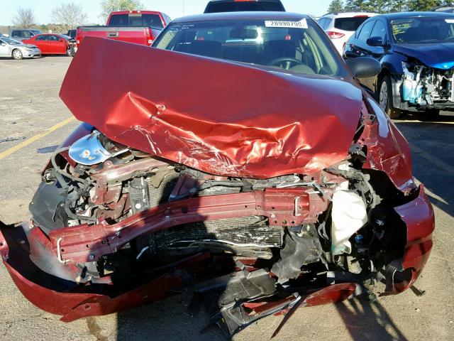 1G2NF52EX3M574276 - 2003 PONTIAC GRAND AM S BURGUNDY photo 9