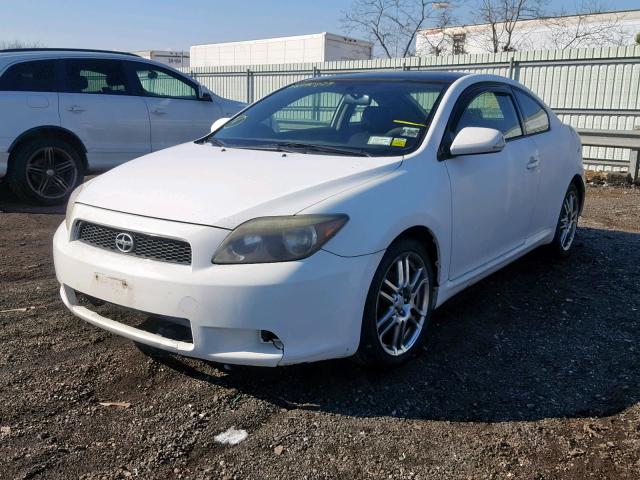 JTKDE177650029773 - 2005 TOYOTA SCION TC თეთრი ფოტო 2
