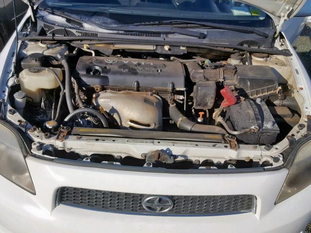 JTKDE177650029773 - 2005 TOYOTA SCION TC თეთრი ფოტო 7
