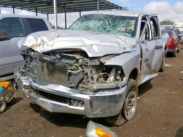 3D7TP2CL4BG600499 - 2011 DODGE RAM 2500 SILVER photo 2