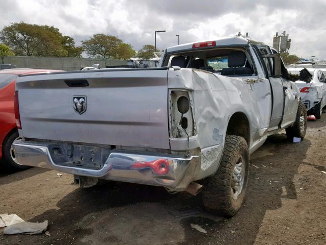 3D7TP2CL4BG600499 - 2011 DODGE RAM 2500 SILVER photo 4