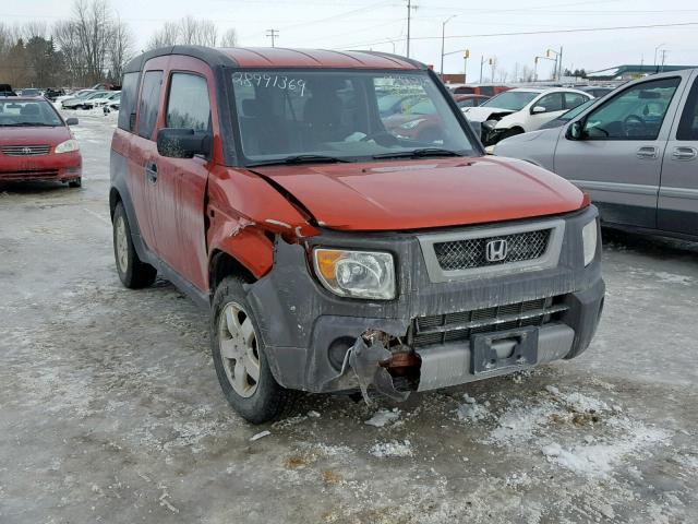 5J6YH28513L800892 - 2003 HONDA ELEMENT EX ORANGE photo 1