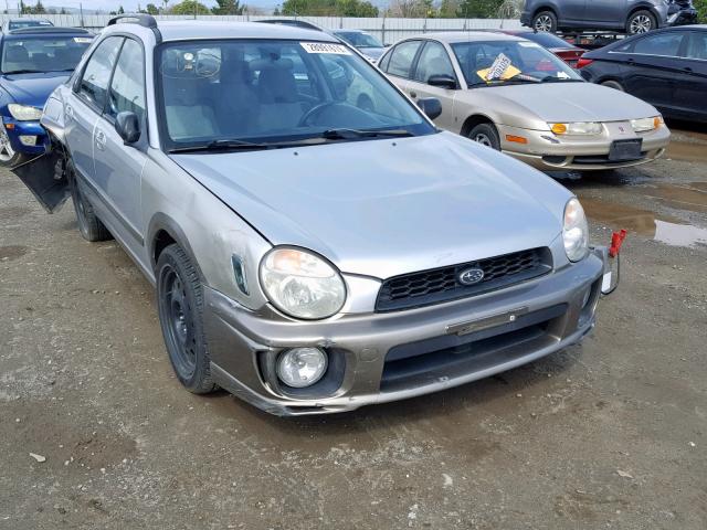 JF1GG68592H827051 - 2002 SUBARU IMPREZA OU SILVER photo 1