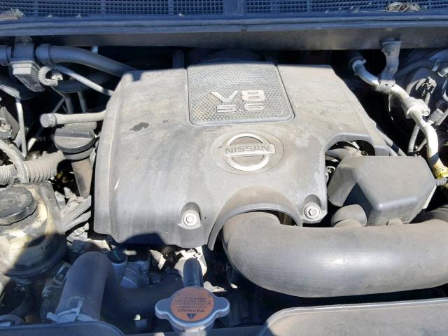 5N1BA08A87N719444 - 2007 NISSAN ARMADA SE GRAY photo 7