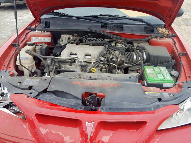 1G2NW12E15M124396 - 2005 PONTIAC GRAND AM GT  photo 7