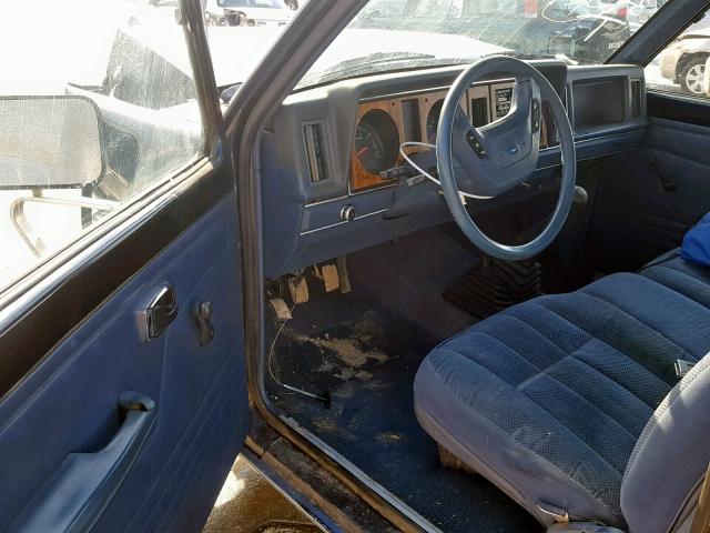 1FTCR15T8JPB54573 - 1988 FORD RANGER SUP BLUE photo 9