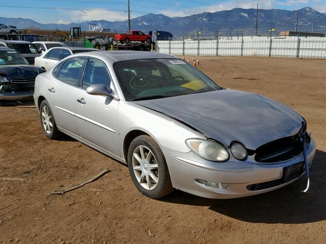 2G4WE587761276890 - 2006 BUICK LACROSSE C SILVER photo 1